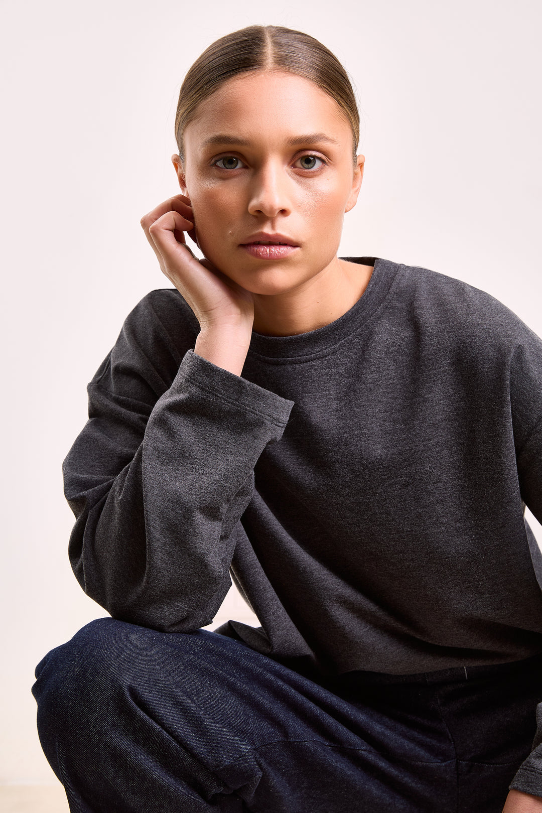 Lilly Light French Terry Anthracite