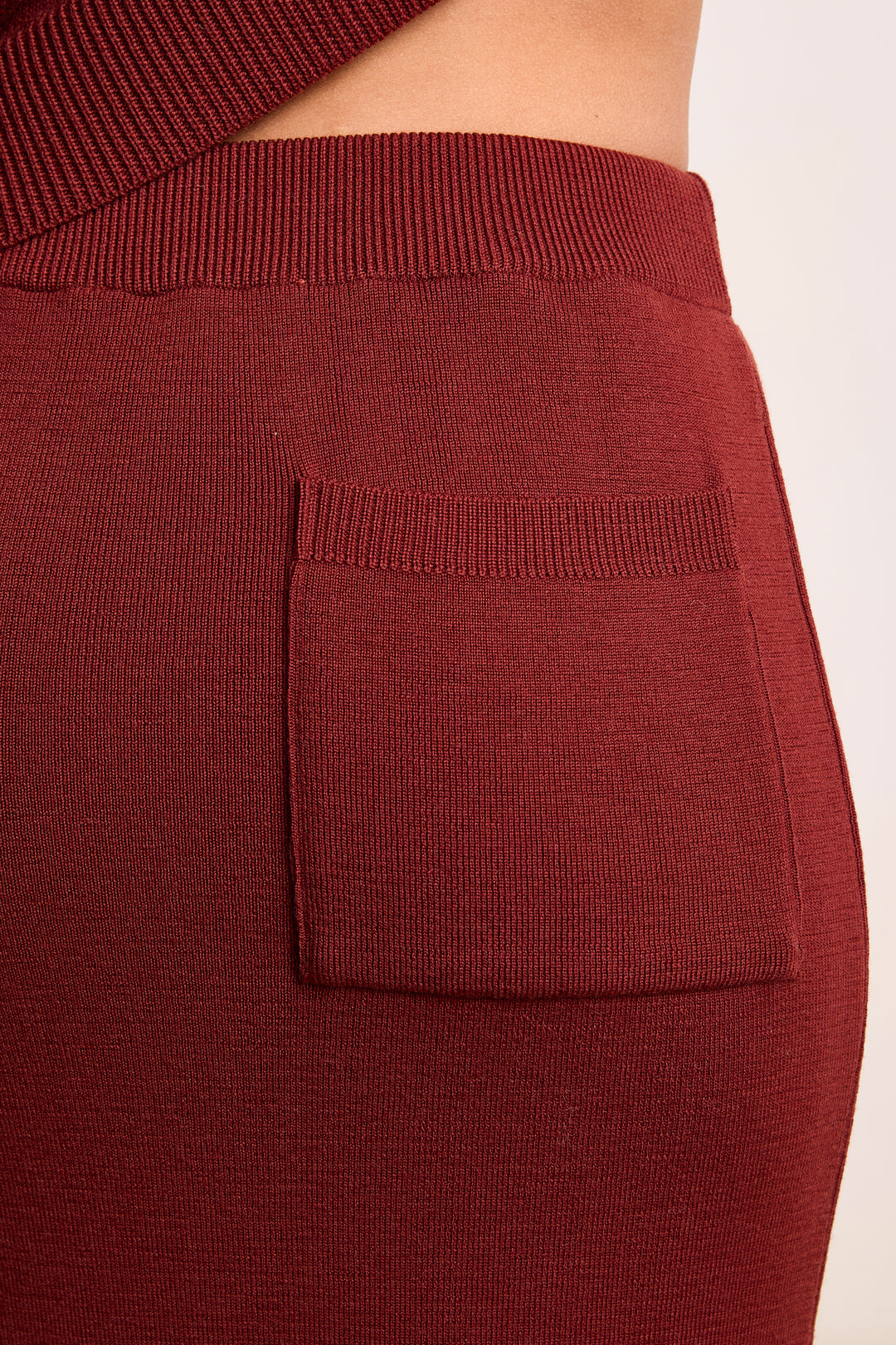 Larissa Basic Knit Rust