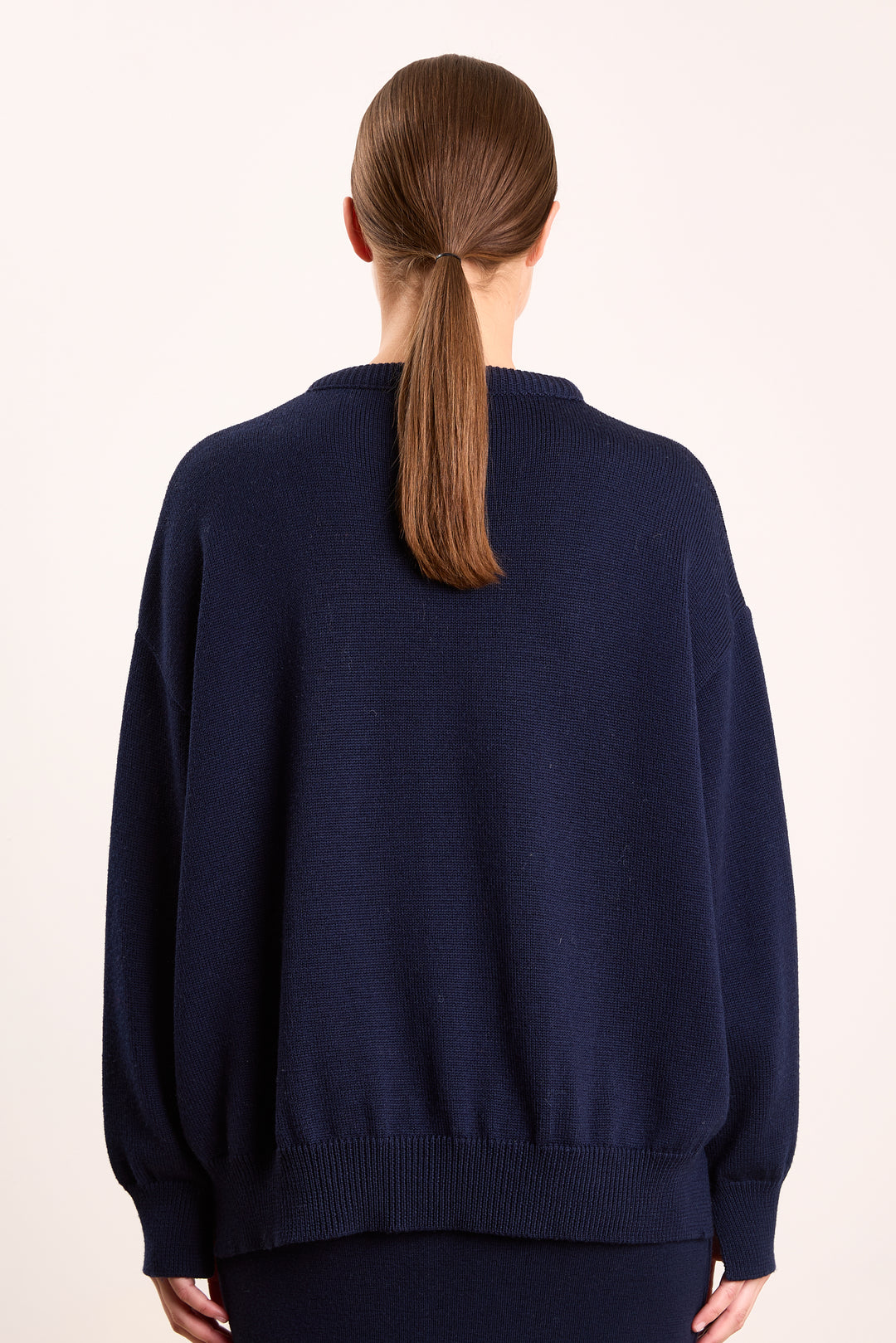 Loua Basic Knit Navy
