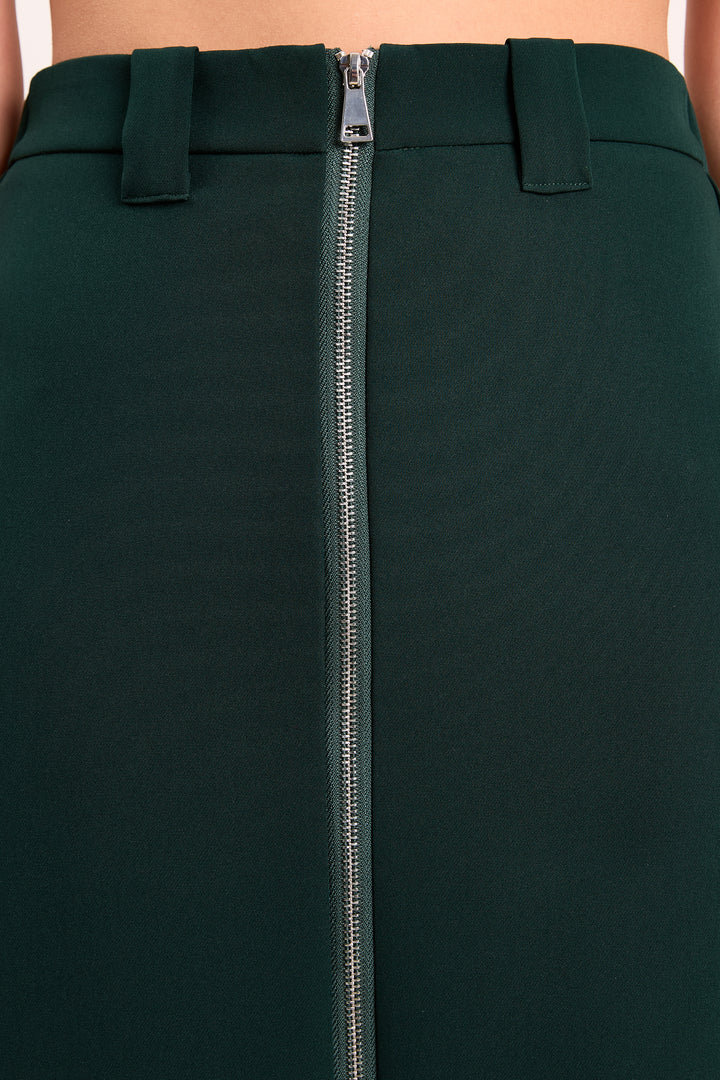 Andre Flowy Crepe Pine Green