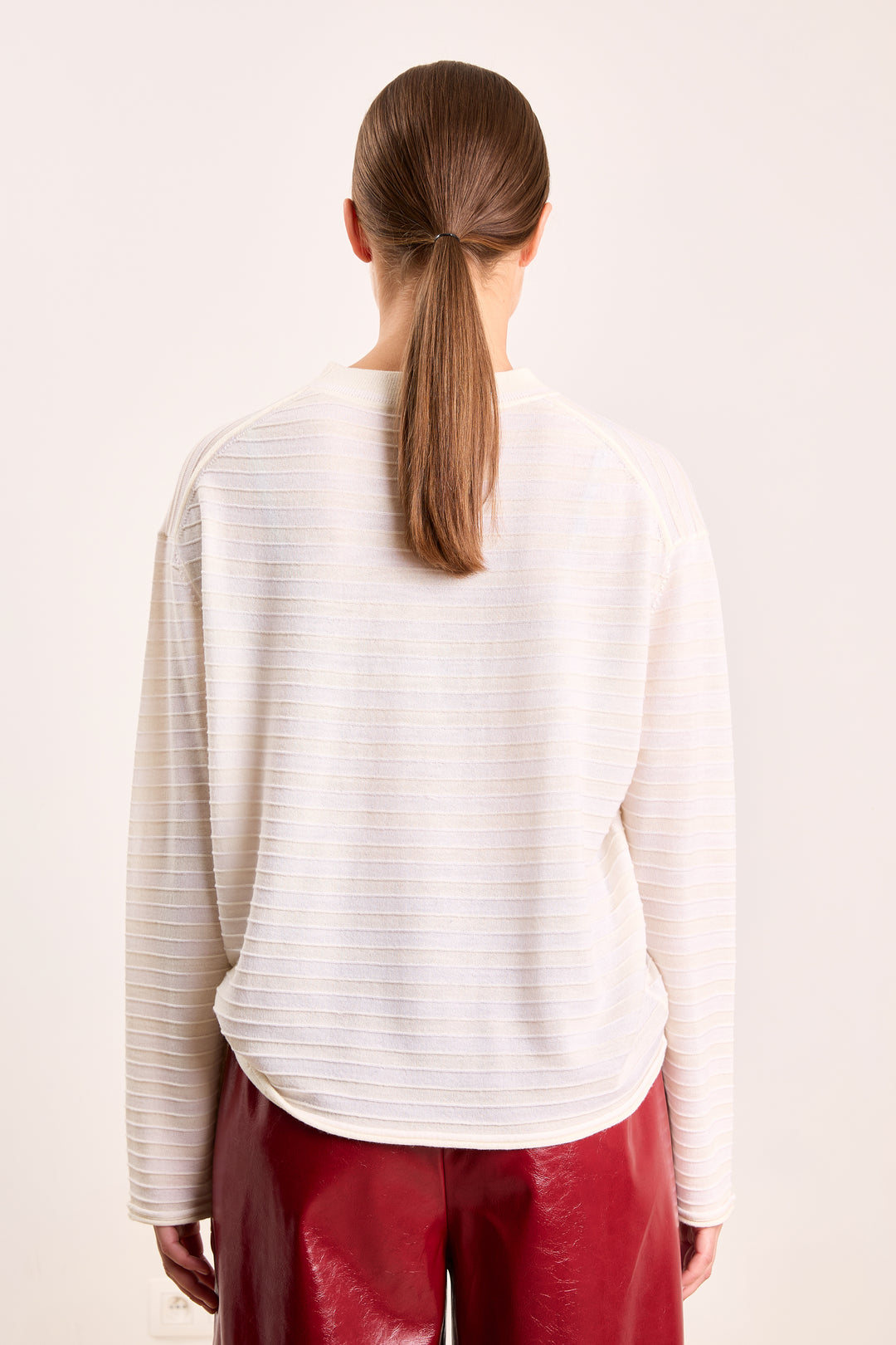 Sophia Merino Wool Off White/White