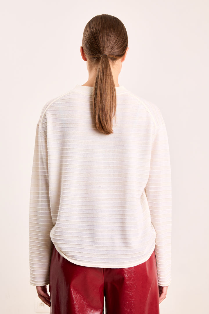 Sophia Merino Wool Off White/White