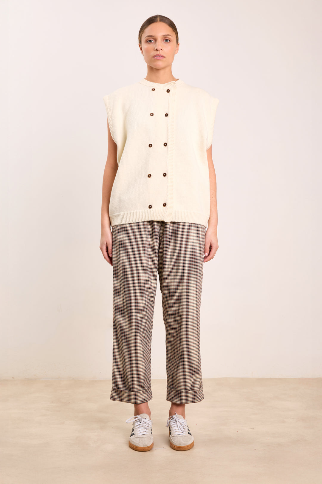 Max Wool Blend - Non Rib Off White