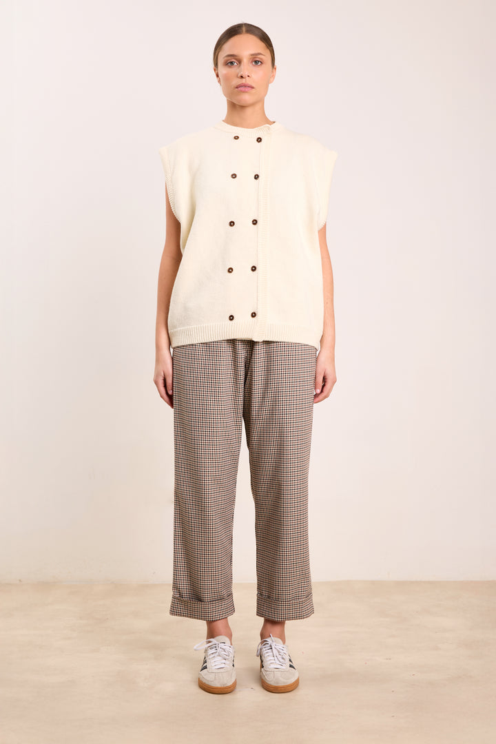 Max Wool Blend - Non Rib Off White