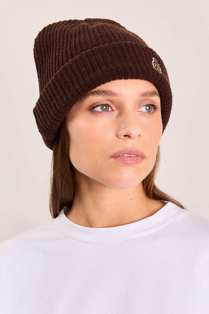 Philou Wool Blend - Rib Brown