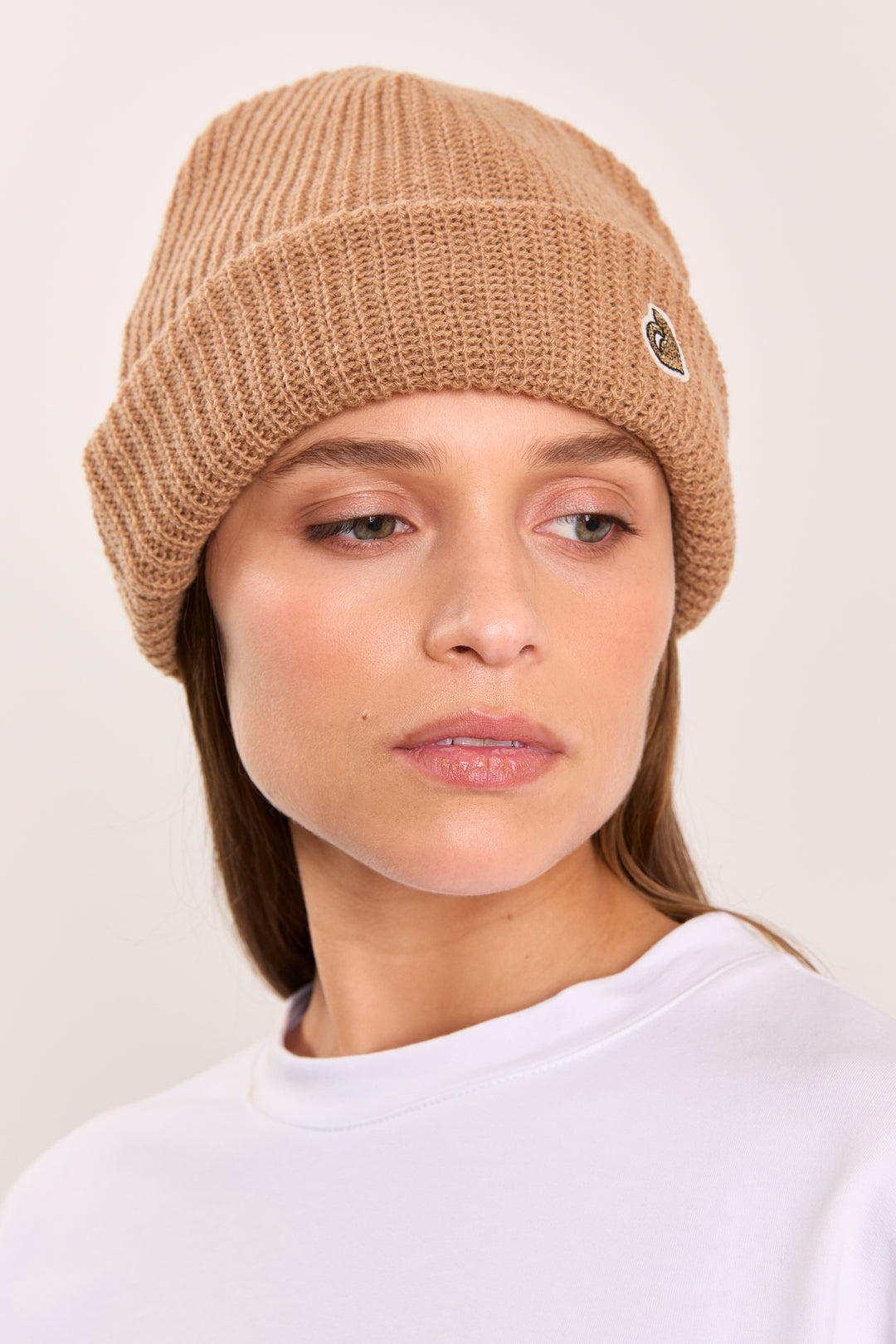 Philou Wool Blend - Rib Camel