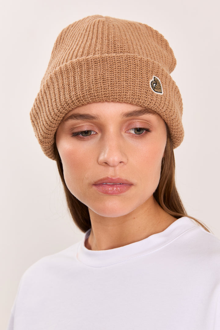 Philou Wool Blend - Rib Camel