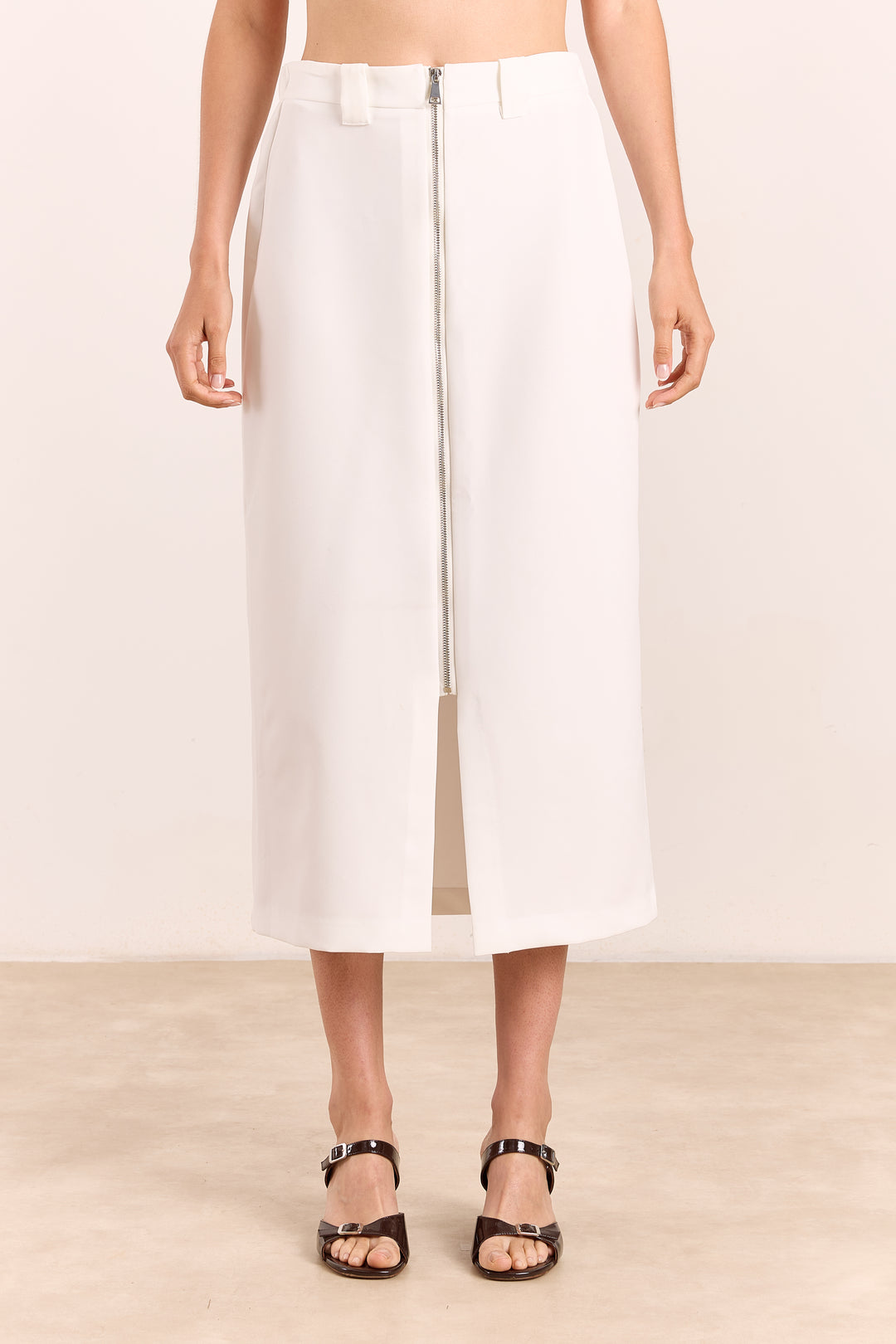Andre Flowy Crepe White