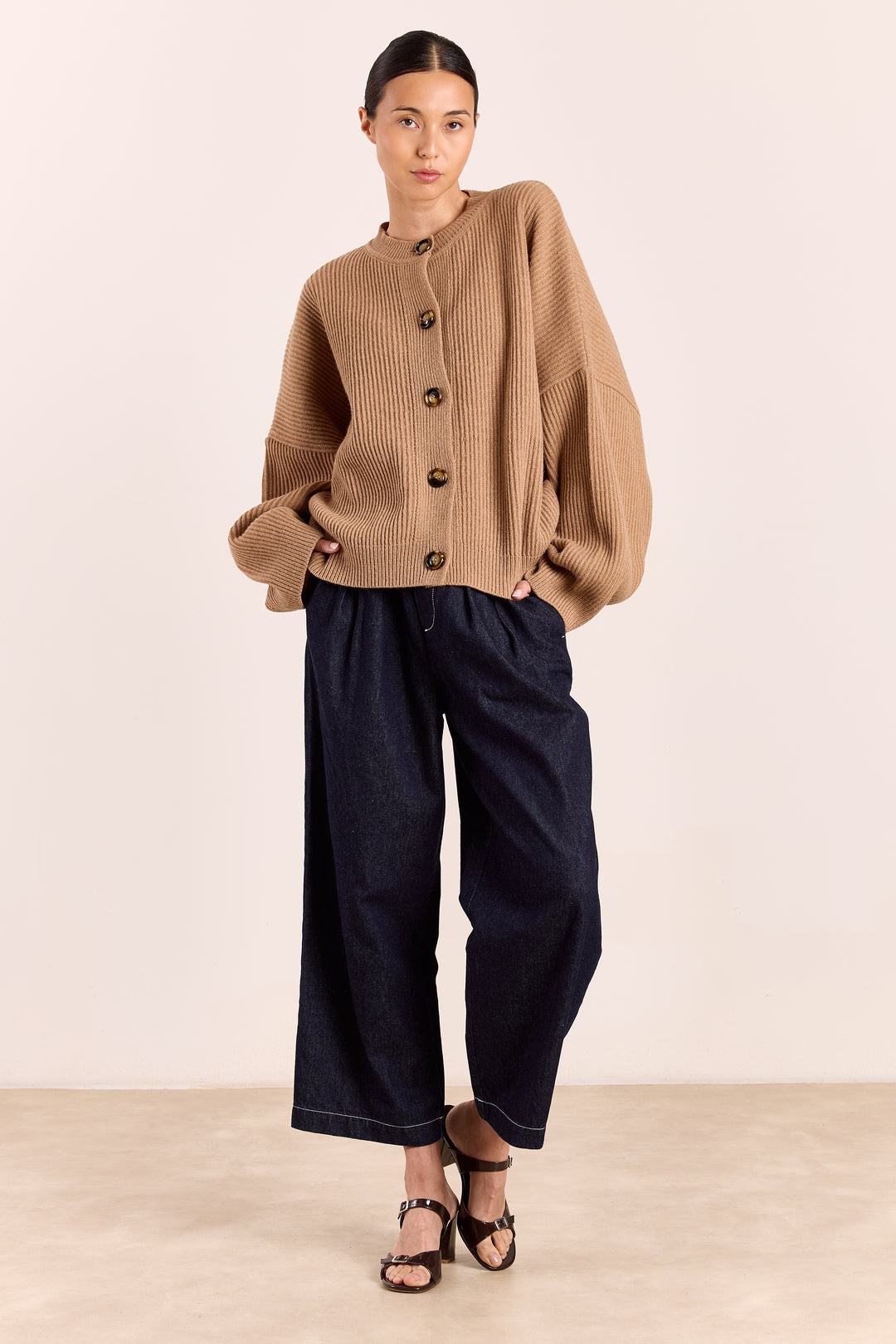 Peppa Wool Blend - Rib Camel