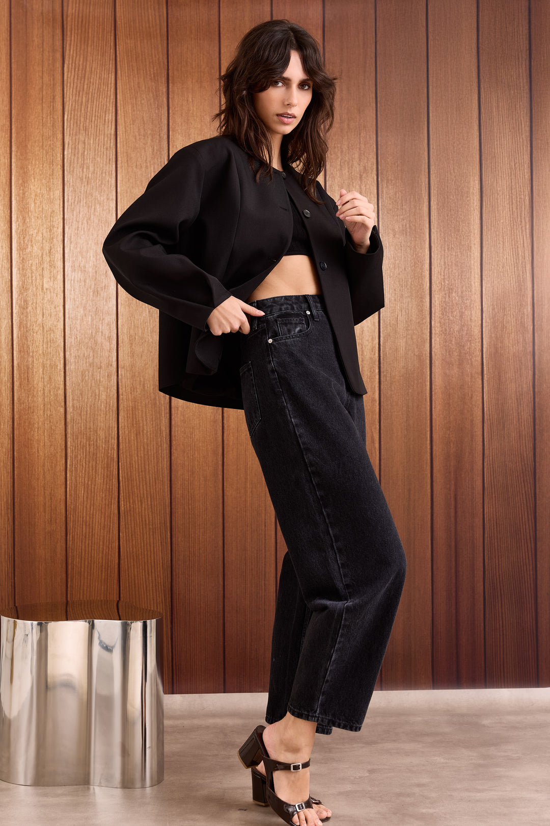 Eva Uni Suiting Black