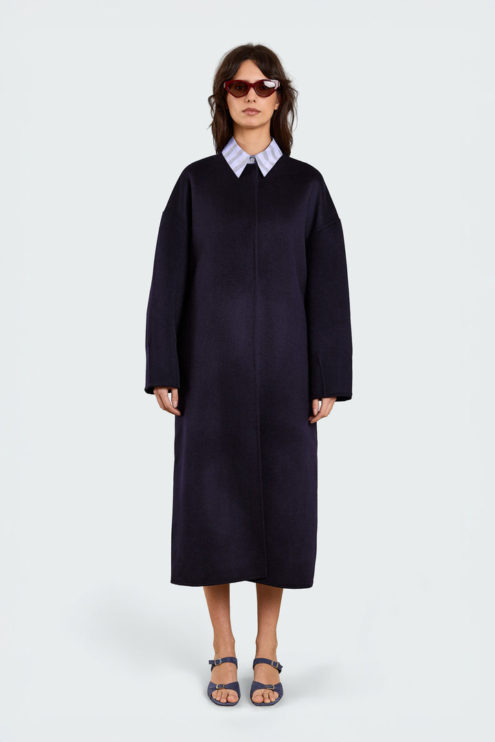 Evelina Wool Navy