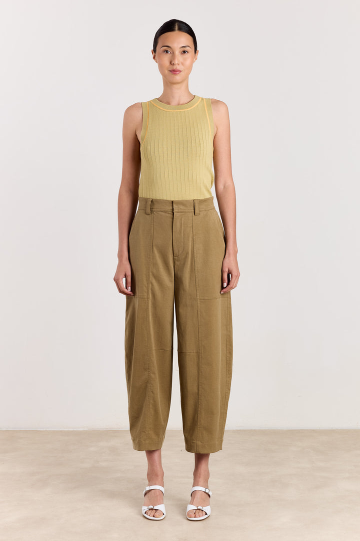 Belle Cargo Twill Olive