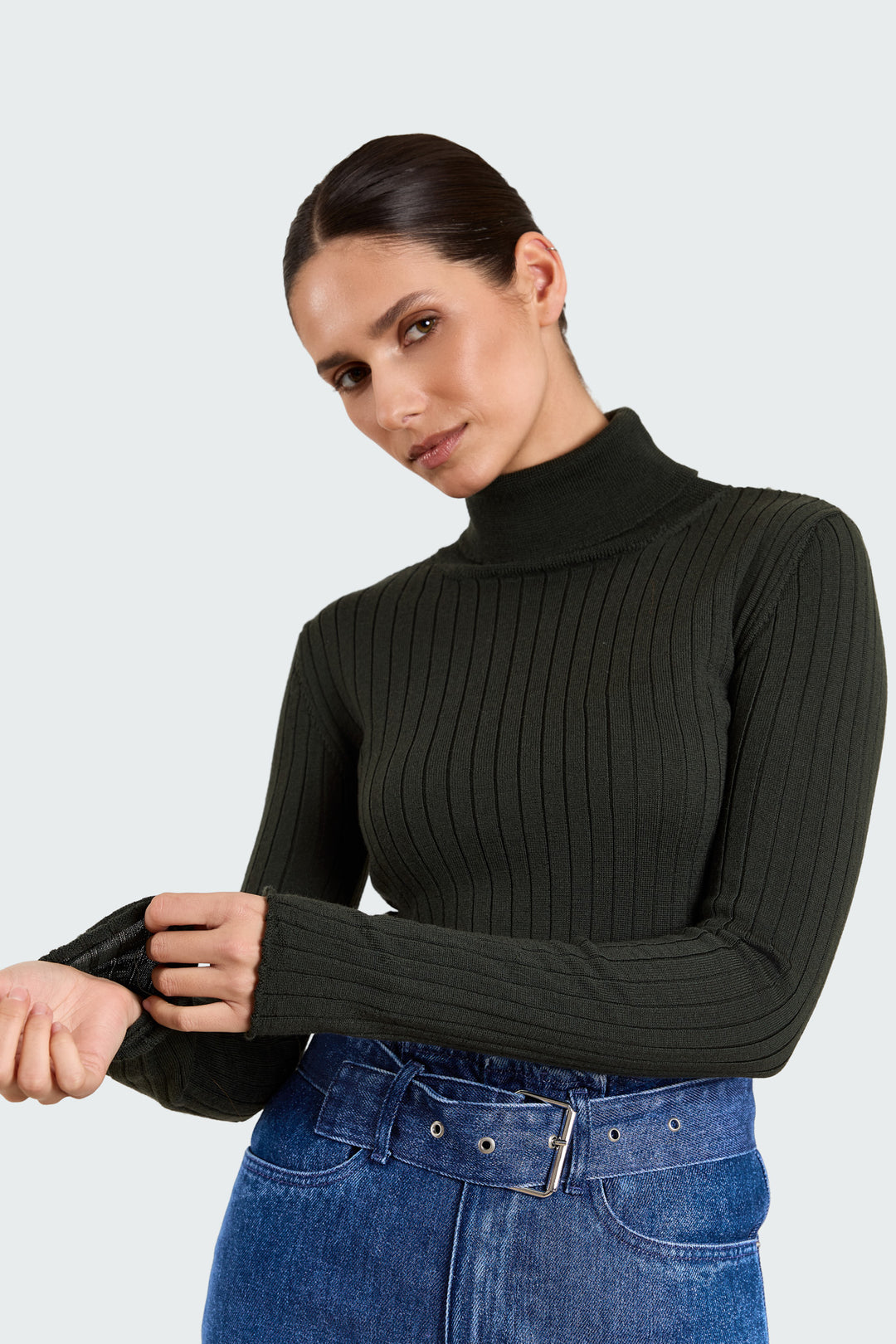 Dahlia Extrafine Merino Military