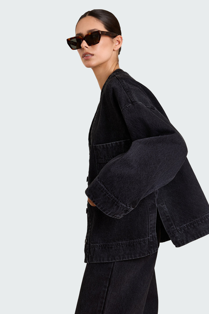 Frode Rigid Denim Black