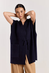 Lina Raccoon Navy