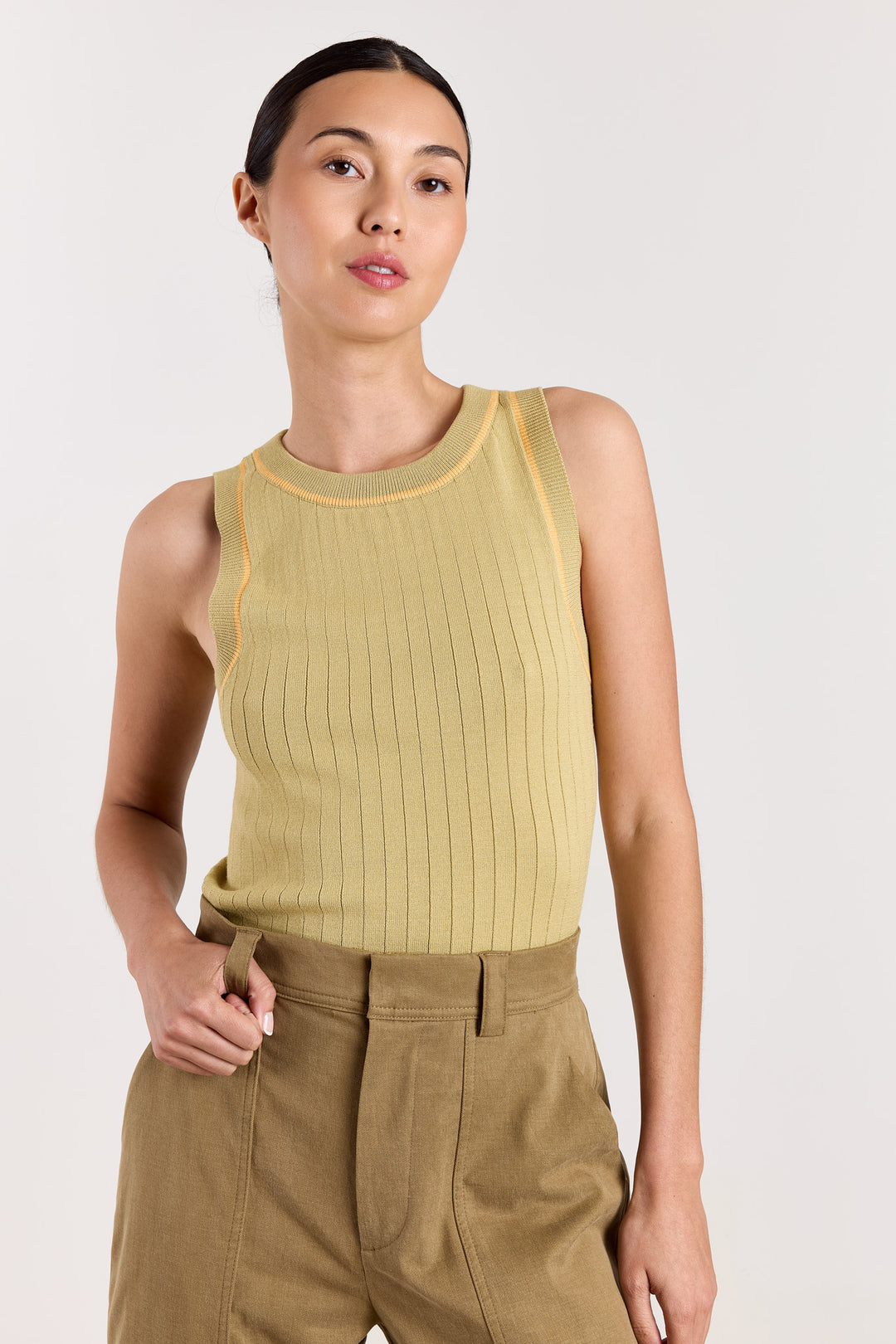 Marcel Summer Knit Olive