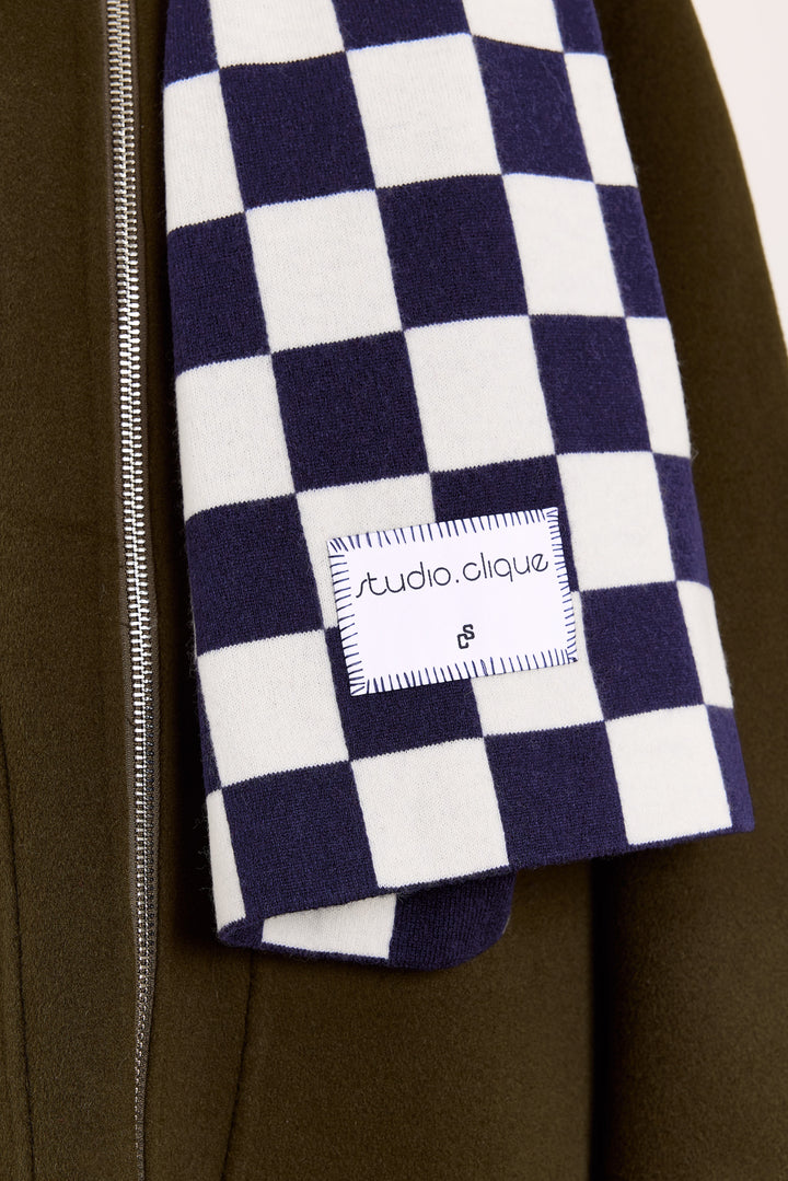 Susan Super Fine Merino Navy/Cream