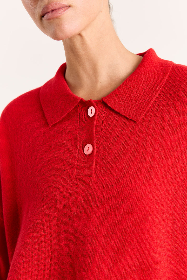 Stacy Cashmere Red