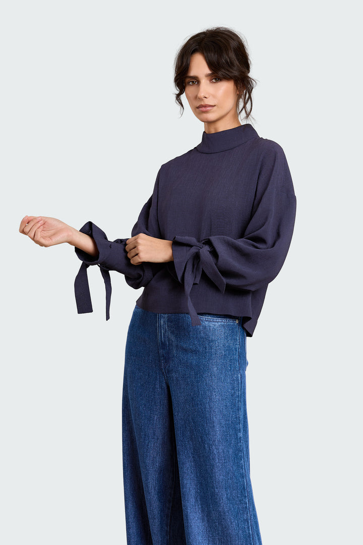 Helmi Tri-Acetate Navy