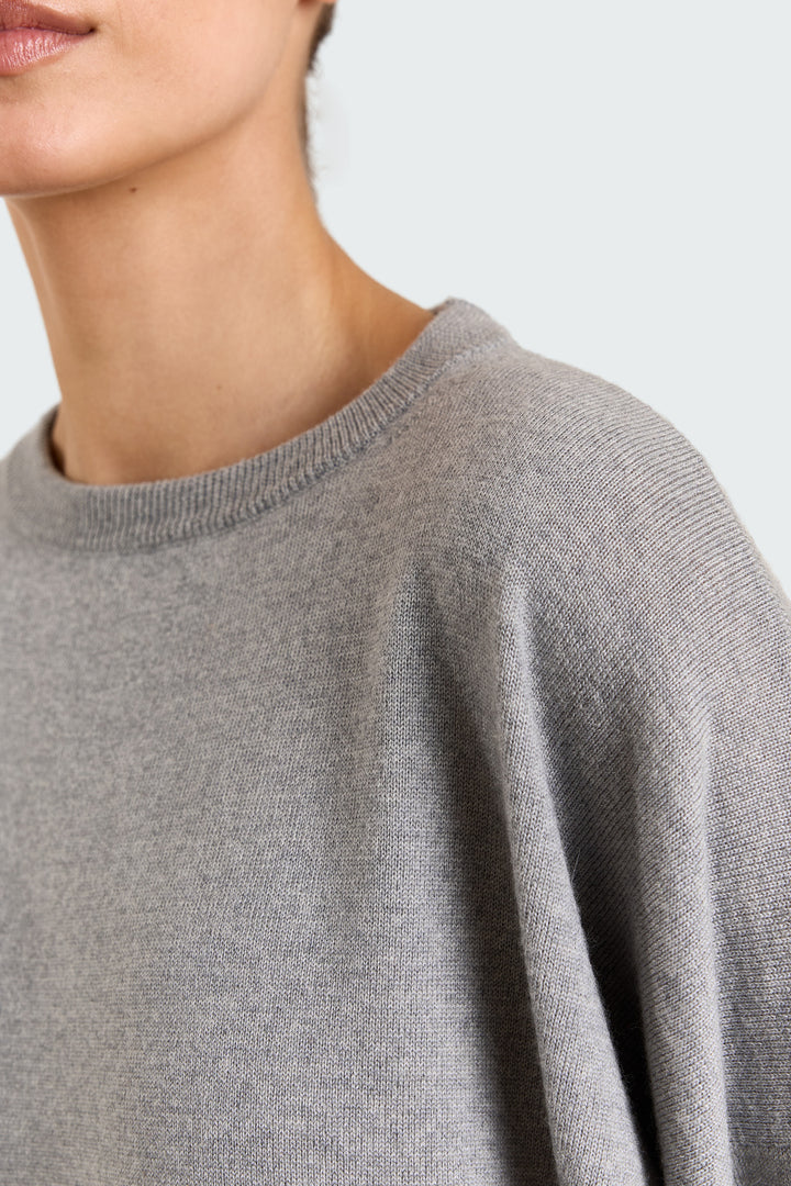 Stephanie Basic Knit Grey