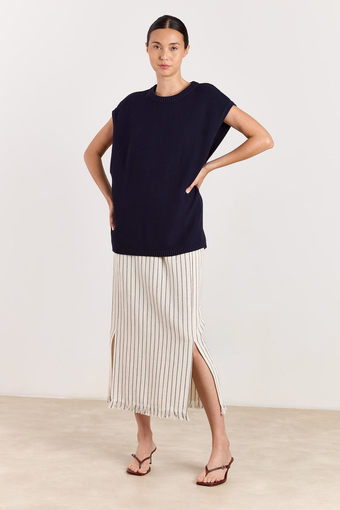 Ashley Summer Knit Navy