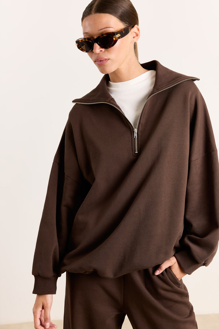 Madonna Soft Sweat Brown