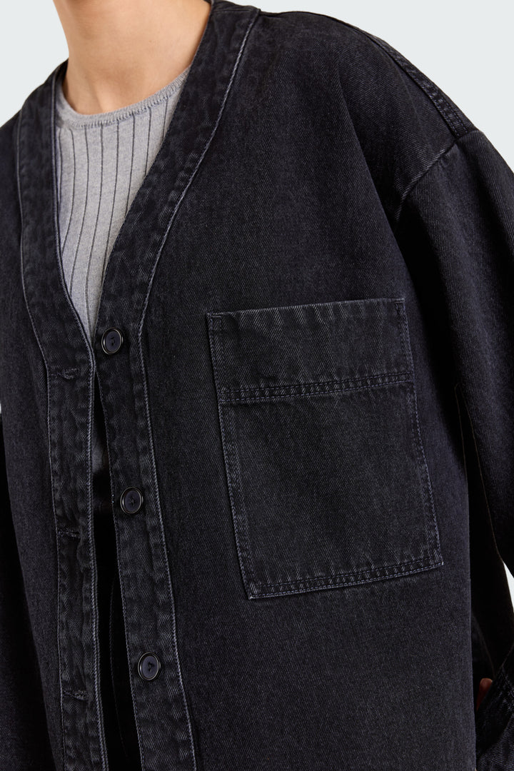 Frode Rigid Denim Black