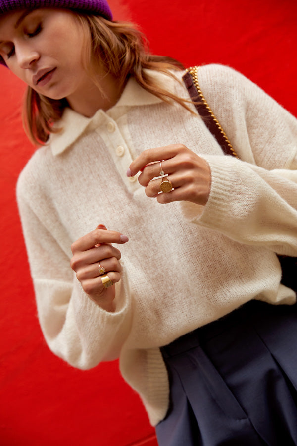 Stella Alpaca Mix Off White