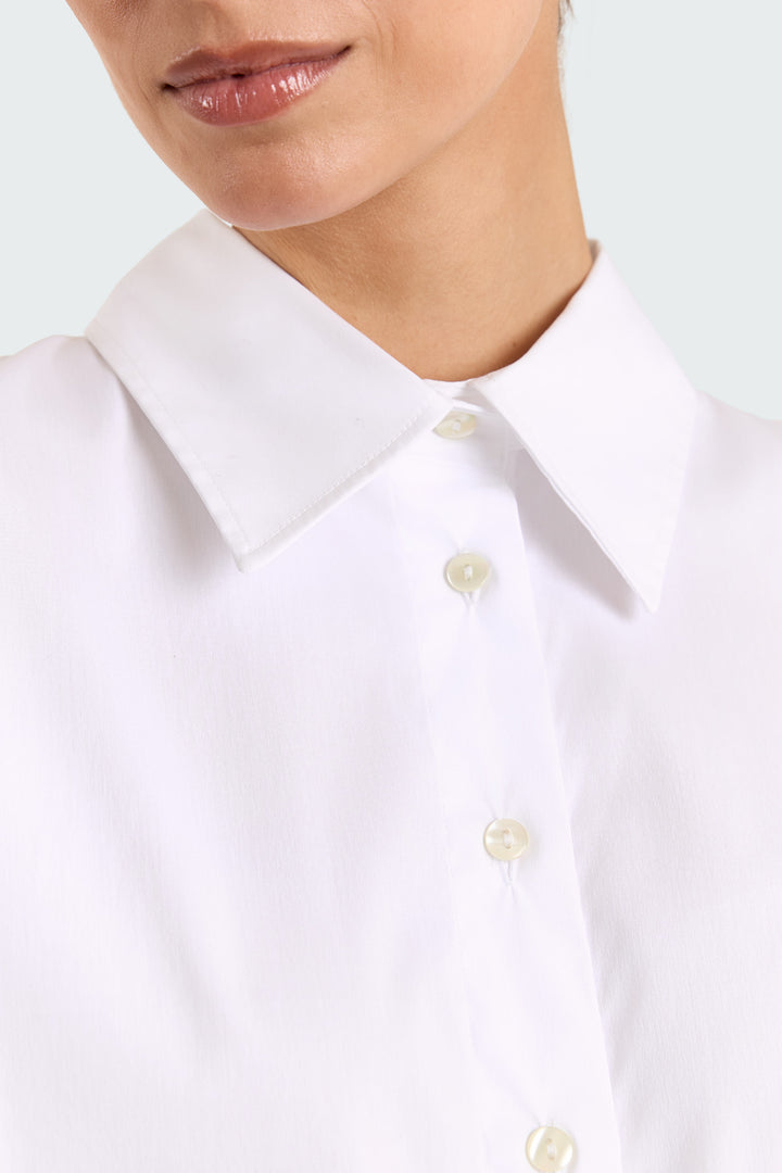 Florence Shirting White