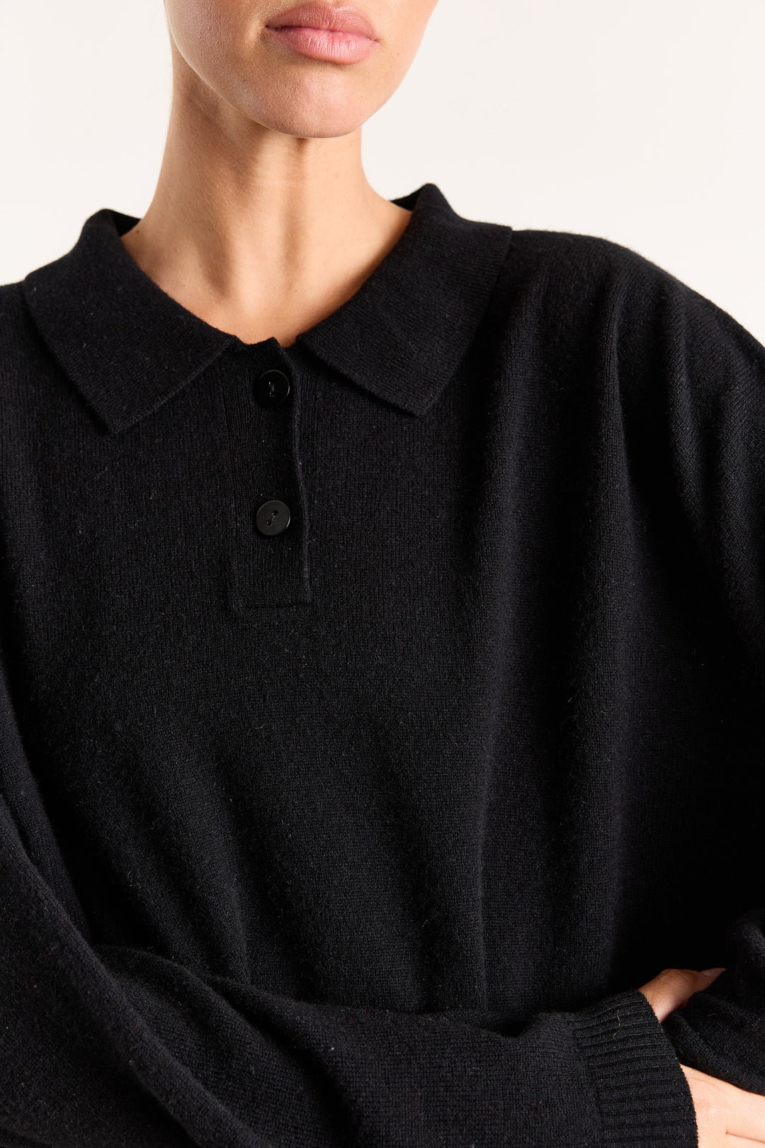 Stacy Cashmere Black