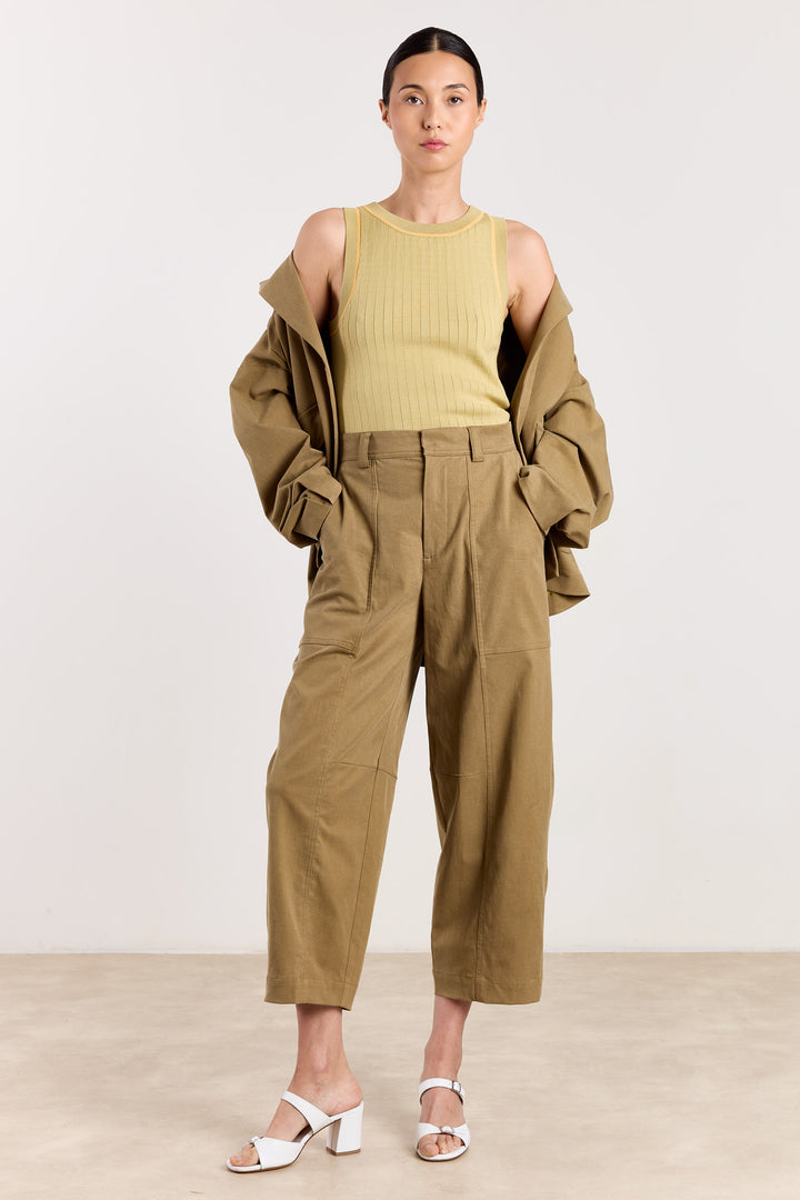 Belle Cargo Twill Olive