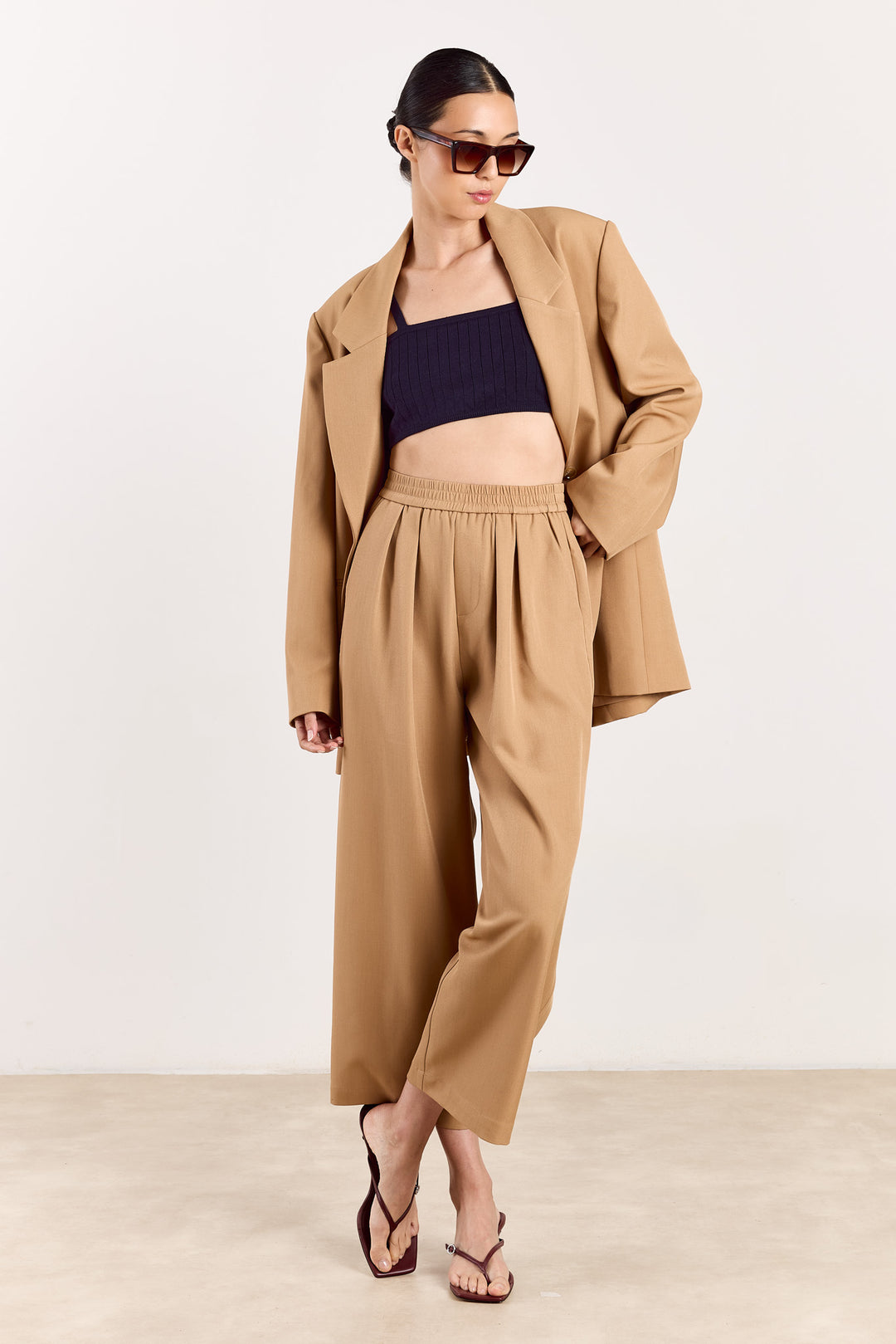 Noelle Uni Suiting Peanut
