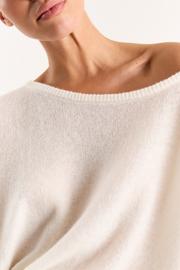 Margaret Cashmere Ecru