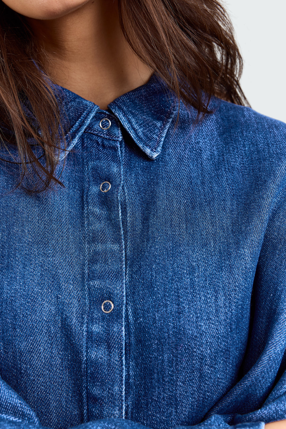 Alma Light Weight Denim Vintage blue