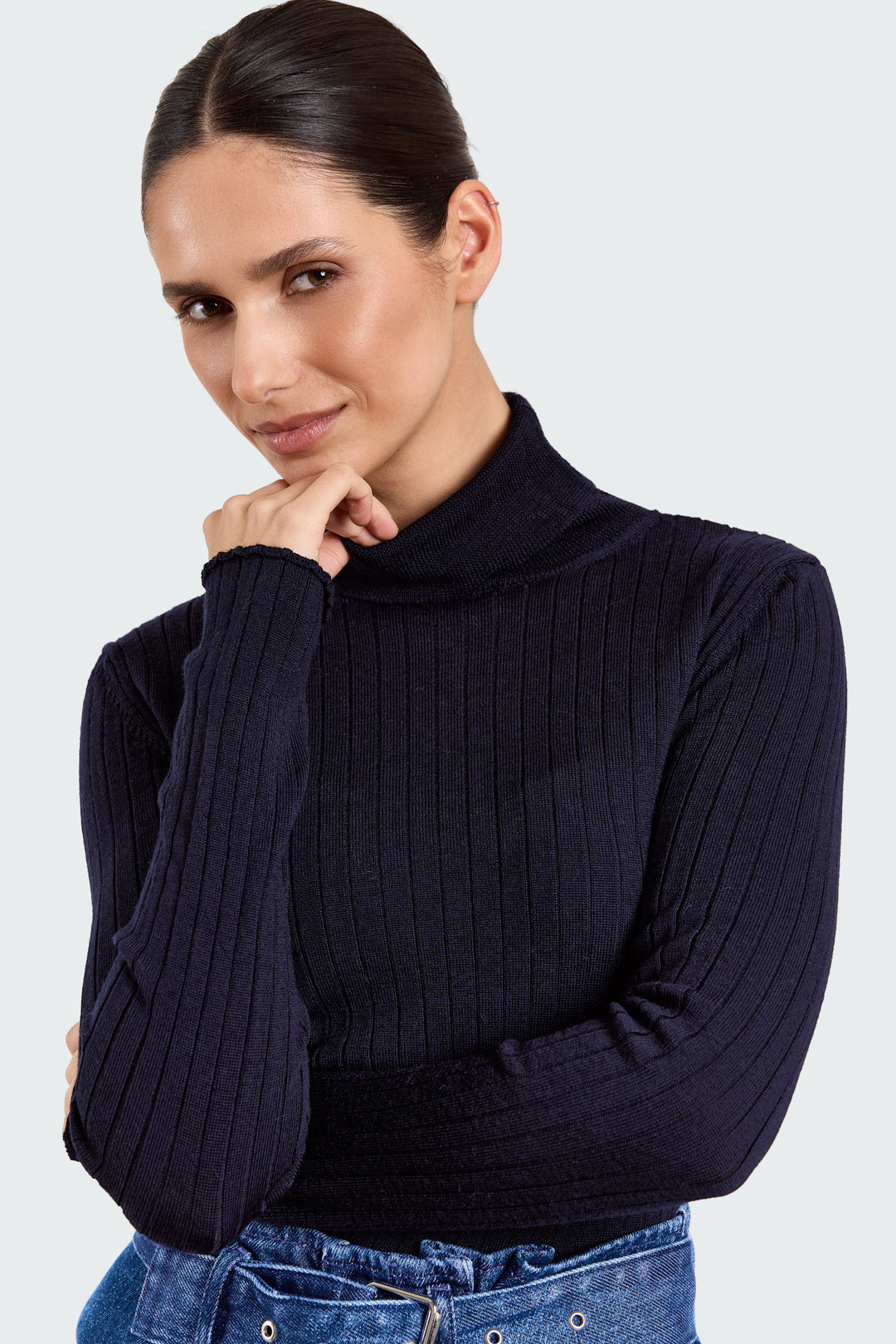 Dahlia Extrafine Merino Navy