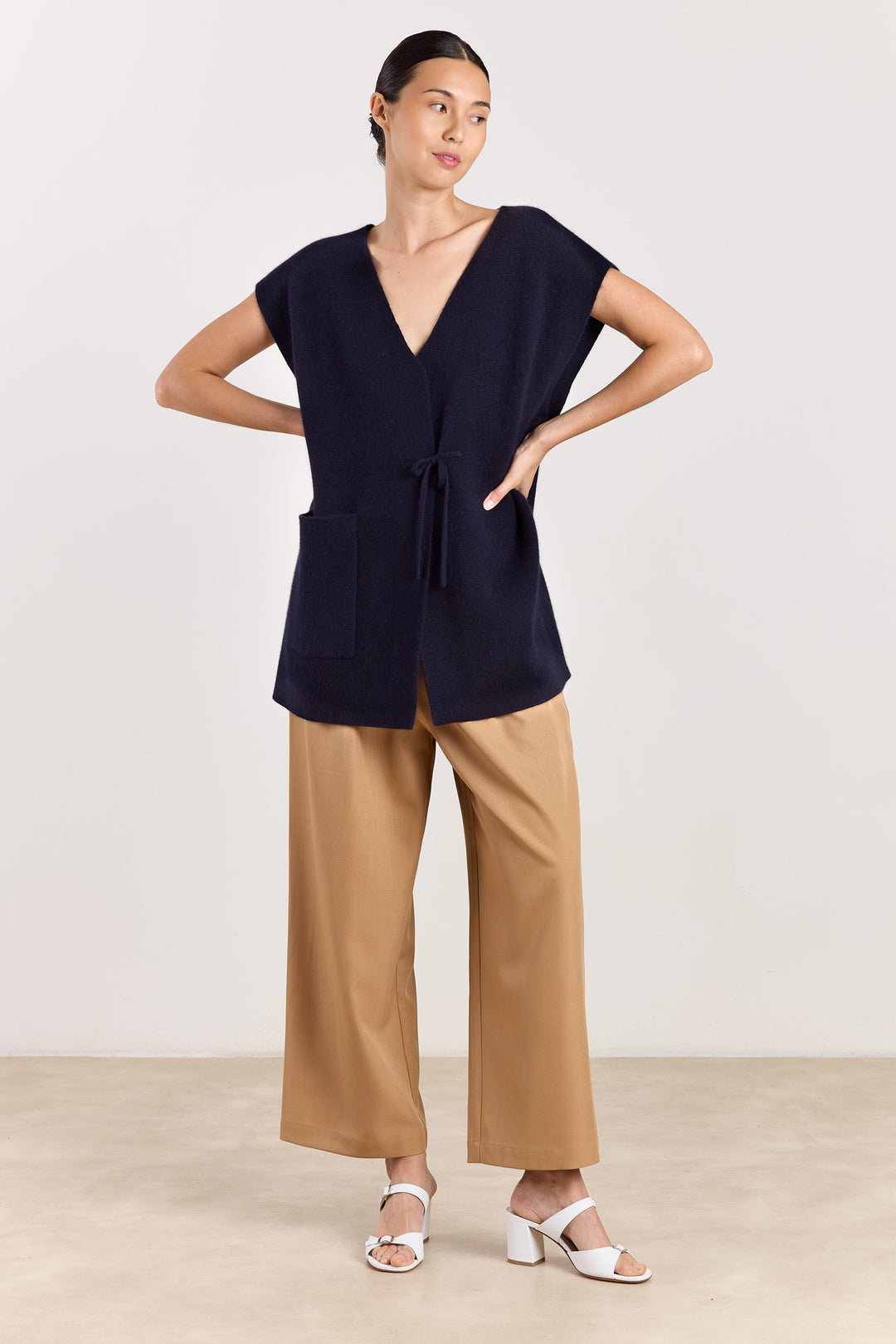 Lina Raccoon Navy