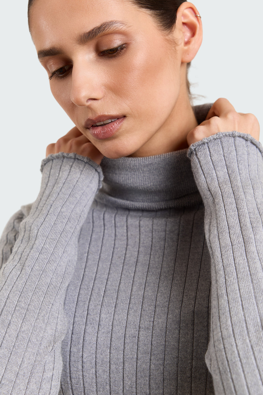 Dahlia Extrafine Merino Grey Melange