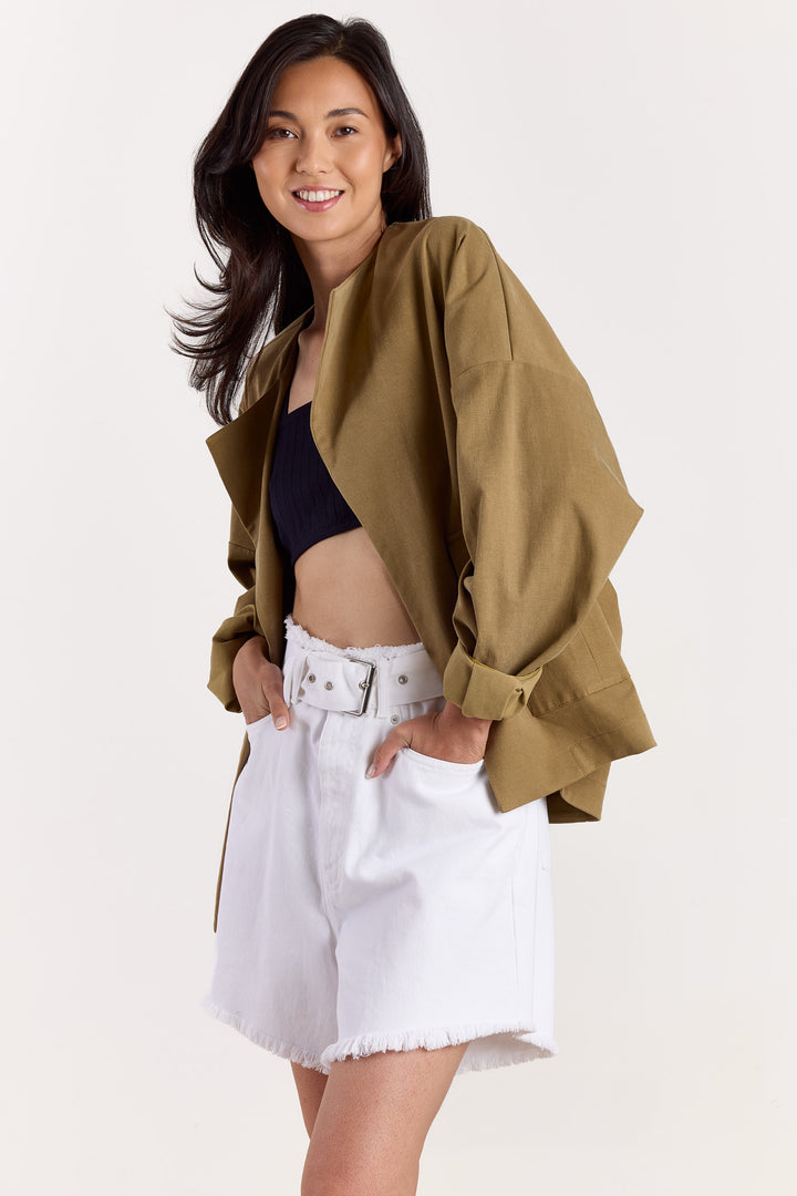 Axie Jeans White