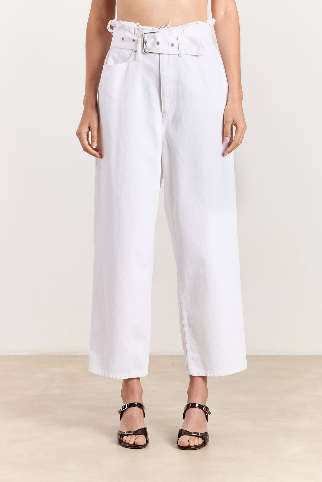 Sandra Jeans White