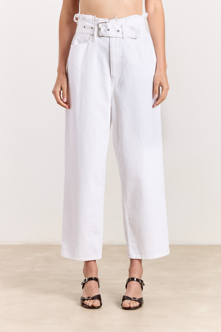 Sandra Jeans White