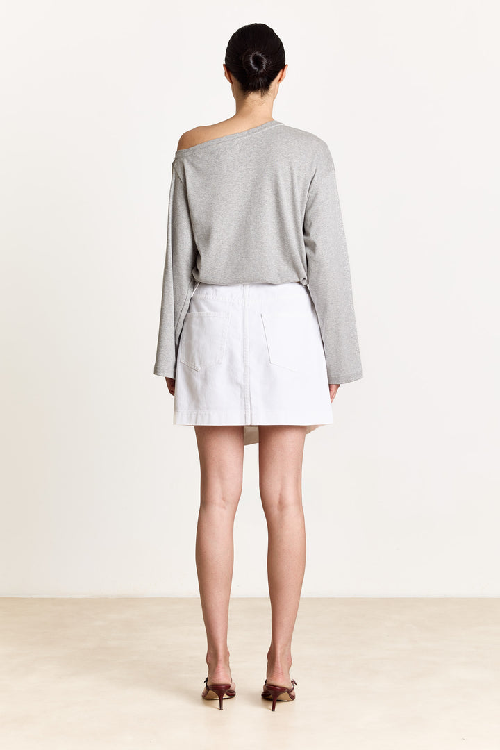 Magali Jeans White