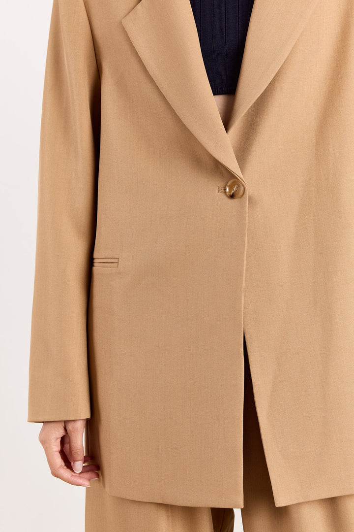 France Uni Suiting Peanut