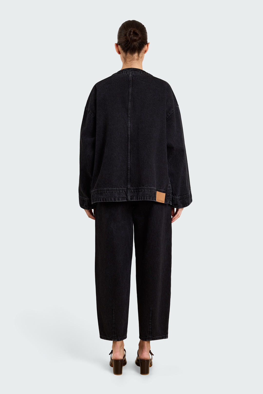 Frode Rigid Denim Black