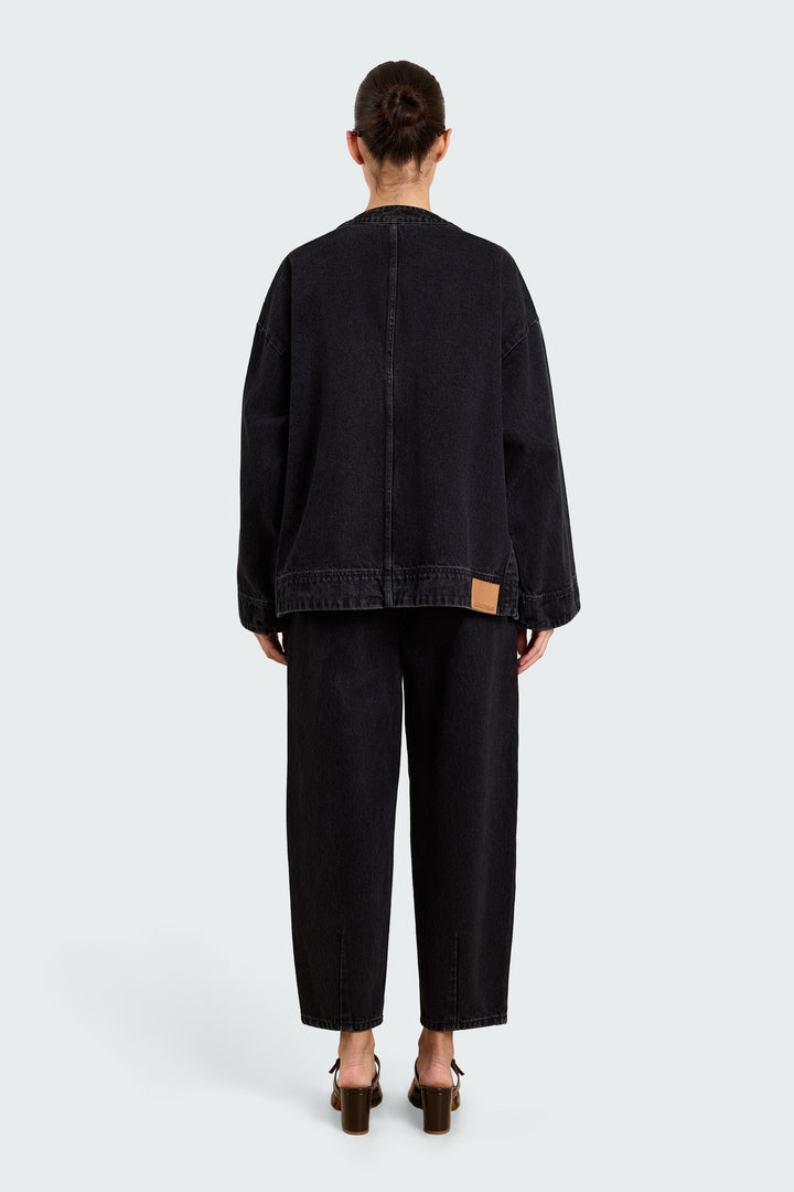 Frode Rigid Denim Black