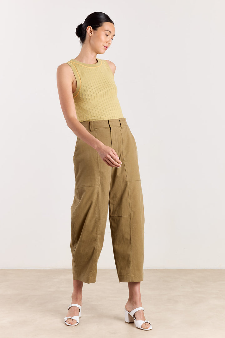 Belle Cargo Twill Olive