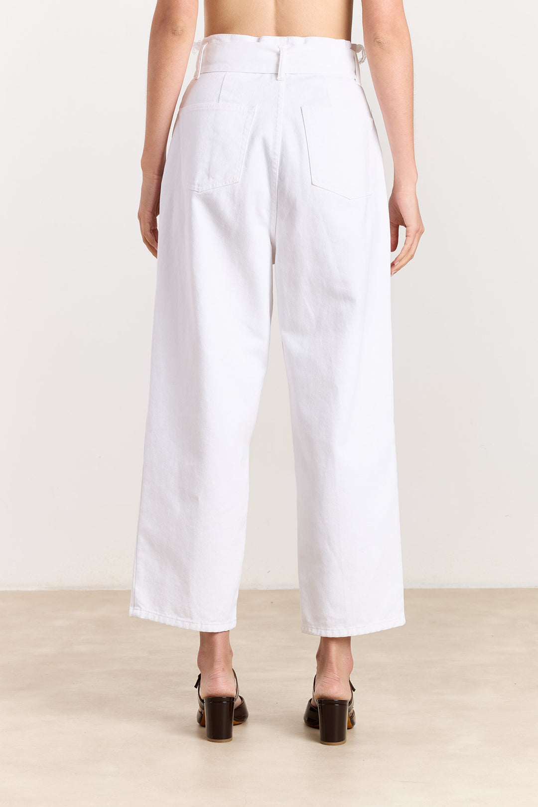 Sandra Jeans White