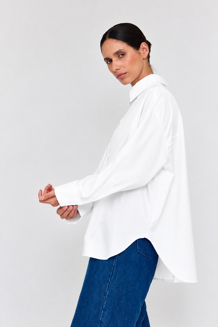 Arla Iron Shirting White
