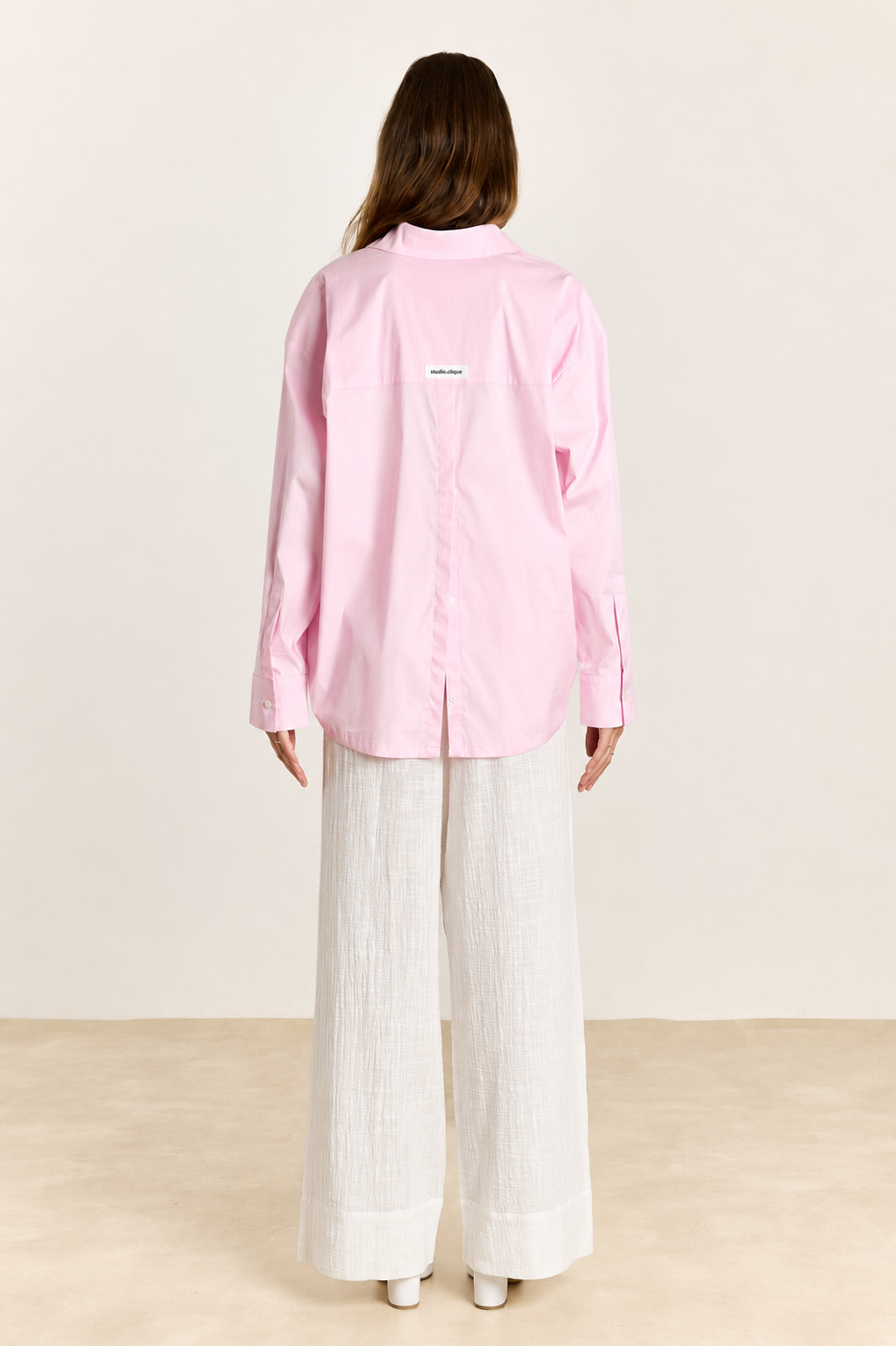 Lulu Summer Shirting Poppy Pink