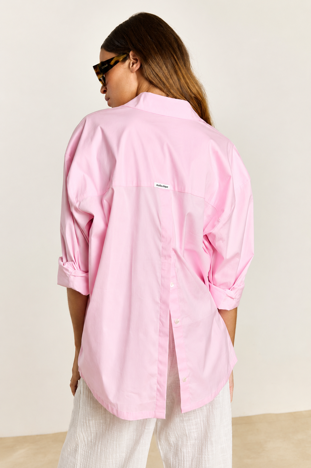 Lulu Summer Shirting Poppy Pink