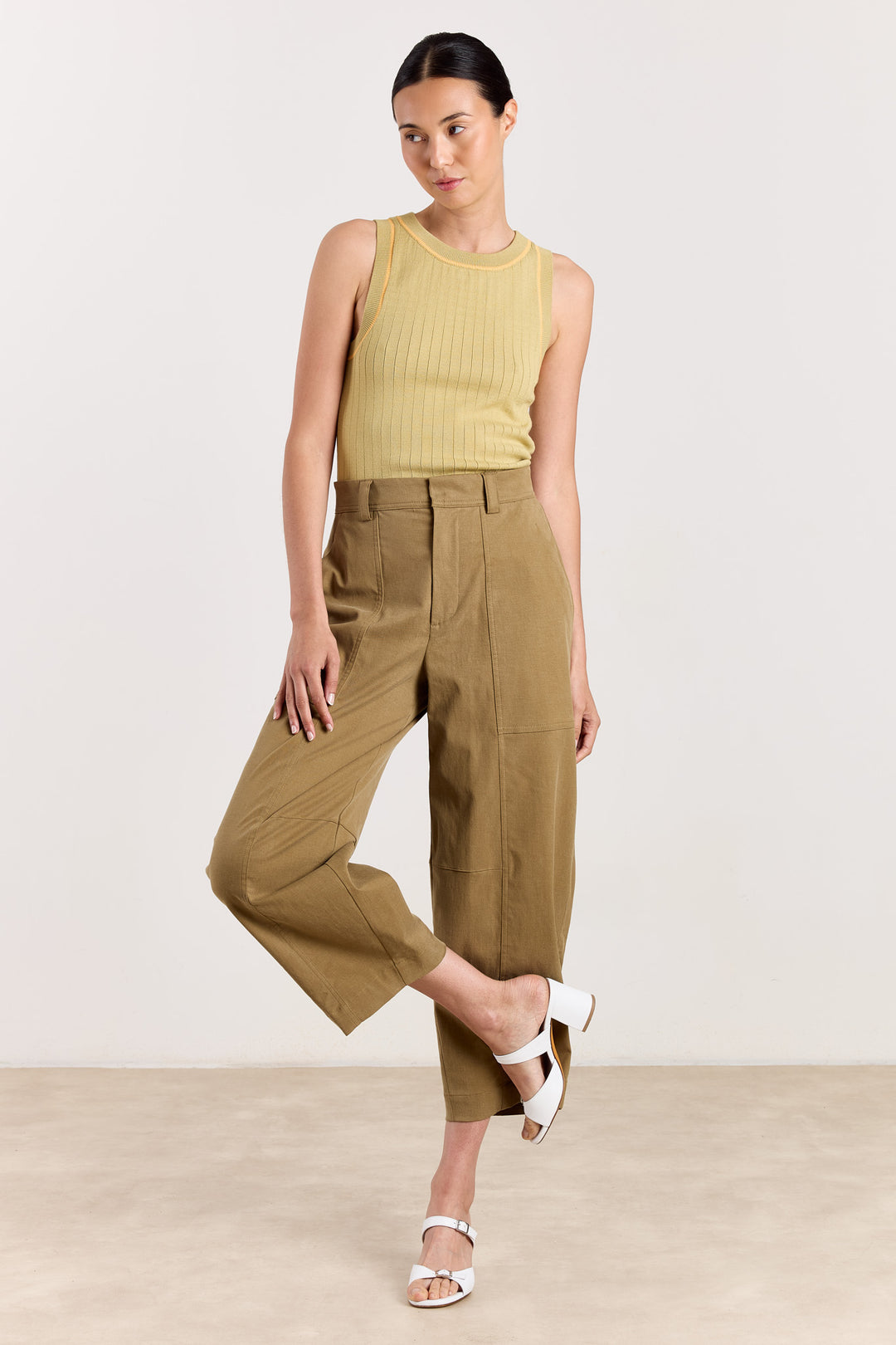 Marcel Summer Knit Olive